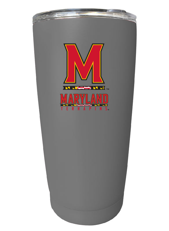 Maryland Terrapins NCAA Insulated Tumbler - 16oz Stainless Steel Travel Mug