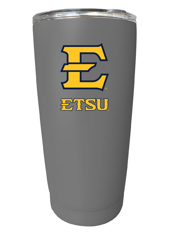 East Tennessee State University NCAA Insulated Tumbler - 16oz Stainless Steel Travel Mug