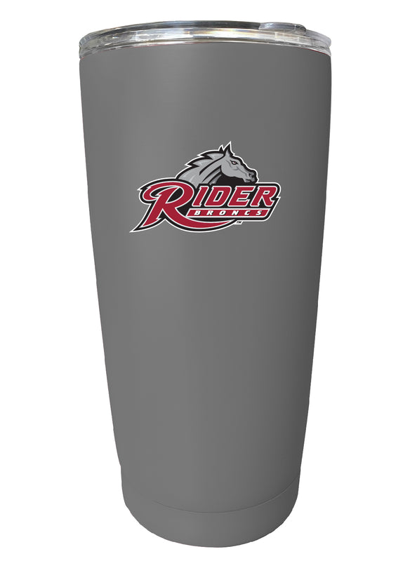 Rider University Broncs NCAA Insulated Tumbler - 16oz Stainless Steel Travel Mug