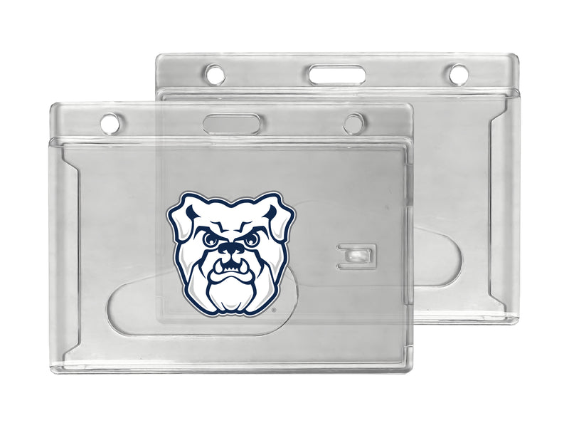 Butler Bulldogs Officially Licensed Clear View ID Holder - Collegiate Badge Protection