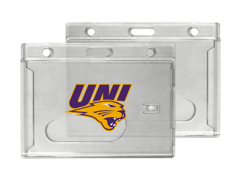 Northern Iowa Panthers Officially Licensed Clear View ID Holder - Collegiate Badge Protection