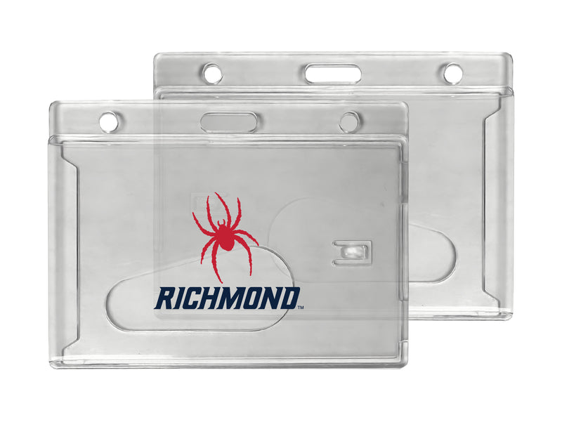 Richmond Spiders Officially Licensed Clear View ID Holder - Collegiate Badge Protection