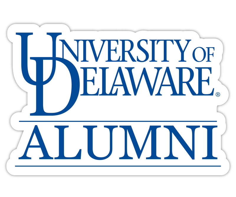 Delaware Blue Hens 4-Inch Alumni NCAA Vinyl Sticker - Durable School Spirit Decal
