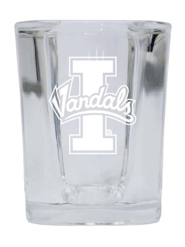 Idaho Vandals NCAA Collector's Edition 2oz Square Shot Glass - Laser Etched Logo