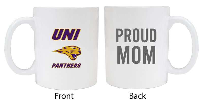 Northern Iowa Panthers Proud Mom Ceramic Coffee Mug - White