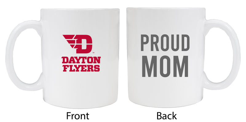 Dayton Flyers Proud Mom Ceramic Coffee Mug - White