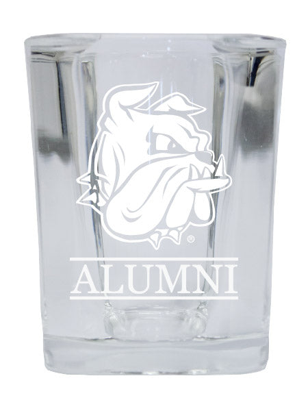 NCAA Minnesota Duluth Bulldogs Alumni 2oz Laser Etched Square Shot Glass