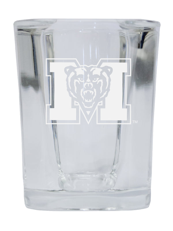 Mercer University NCAA Collector's Edition 2oz Square Shot Glass - Laser Etched Logo