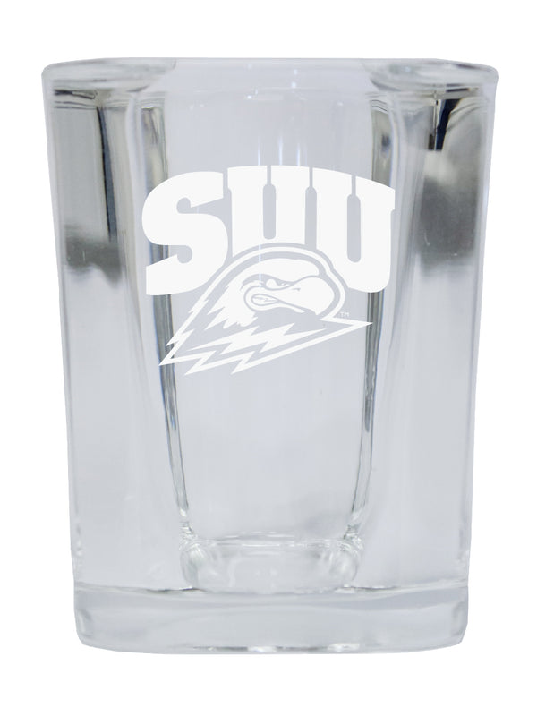 Southern Utah University NCAA Collector's Edition 2oz Square Shot Glass - Laser Etched Logo