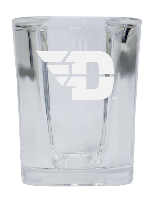 Dayton Flyers NCAA Collector's Edition 2oz Square Shot Glass - Laser Etched Logo