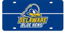 Load image into Gallery viewer, NCAA Delaware Blue Hens Metal License Plate - Lightweight, Sturdy &amp; Versatile
