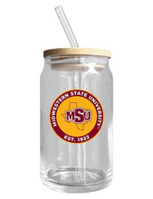 Load image into Gallery viewer, Midwestern State University NCAA 12 oz can-shaped glass, featuring a refined design ideal for showcasing team pride and enjoying beverages on game days, mother&#39;s day gift, father&#39;s day gift, alumni gift, graduation gift, admission gift.

