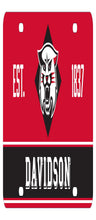 Load image into Gallery viewer, NCAA Davidson College Metal License Plate - Lightweight, Sturdy &amp; Versatile
