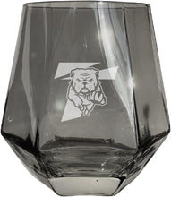 Load image into Gallery viewer, Truman State University Tigers Etched Diamond Cut 10 oz Stemless Wine Glass - NCAA Licensed
