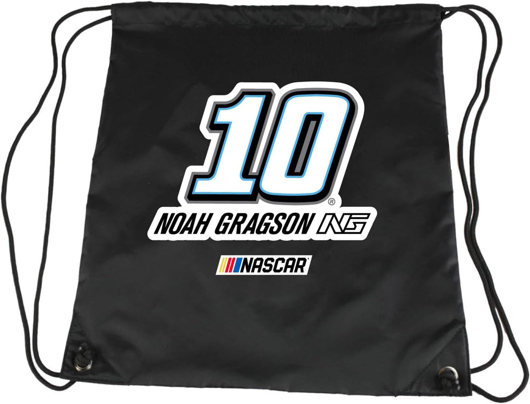 R and R Imports Nascar #10 Noah Gragson Black Cinch Bag