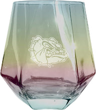 Load image into Gallery viewer, Gonzaga Bulldogs Tigers Etched Diamond Cut 10 oz Stemless Wine Glass - NCAA Licensed
