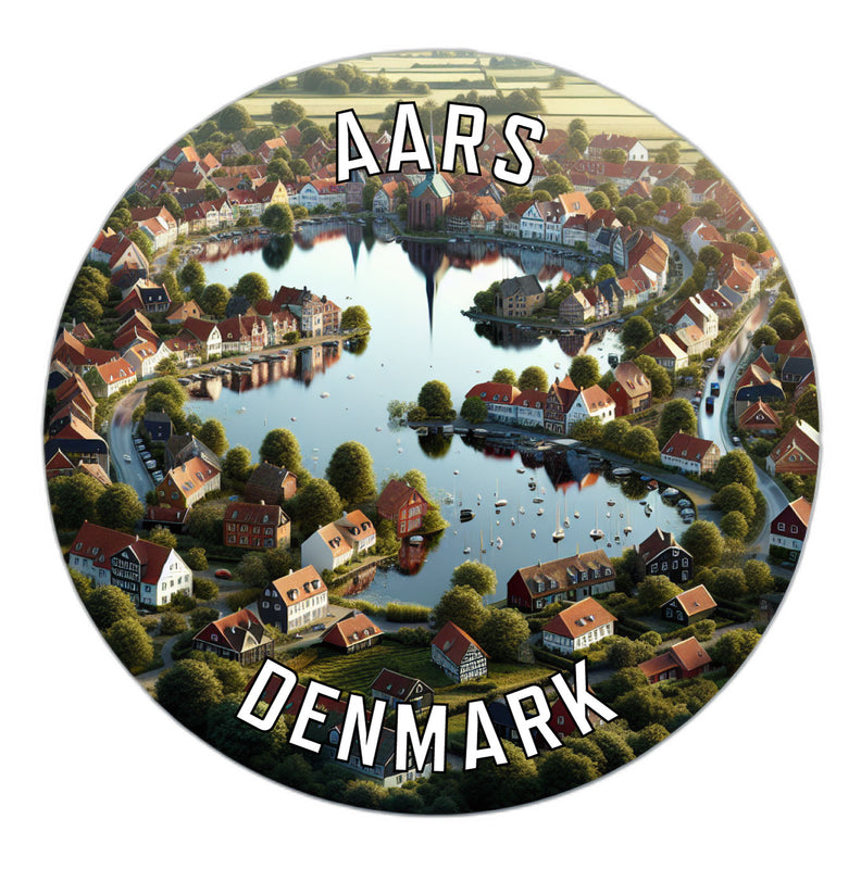 Aars Denmark Souvenir Vinyl Decal Sticker 6-Inch