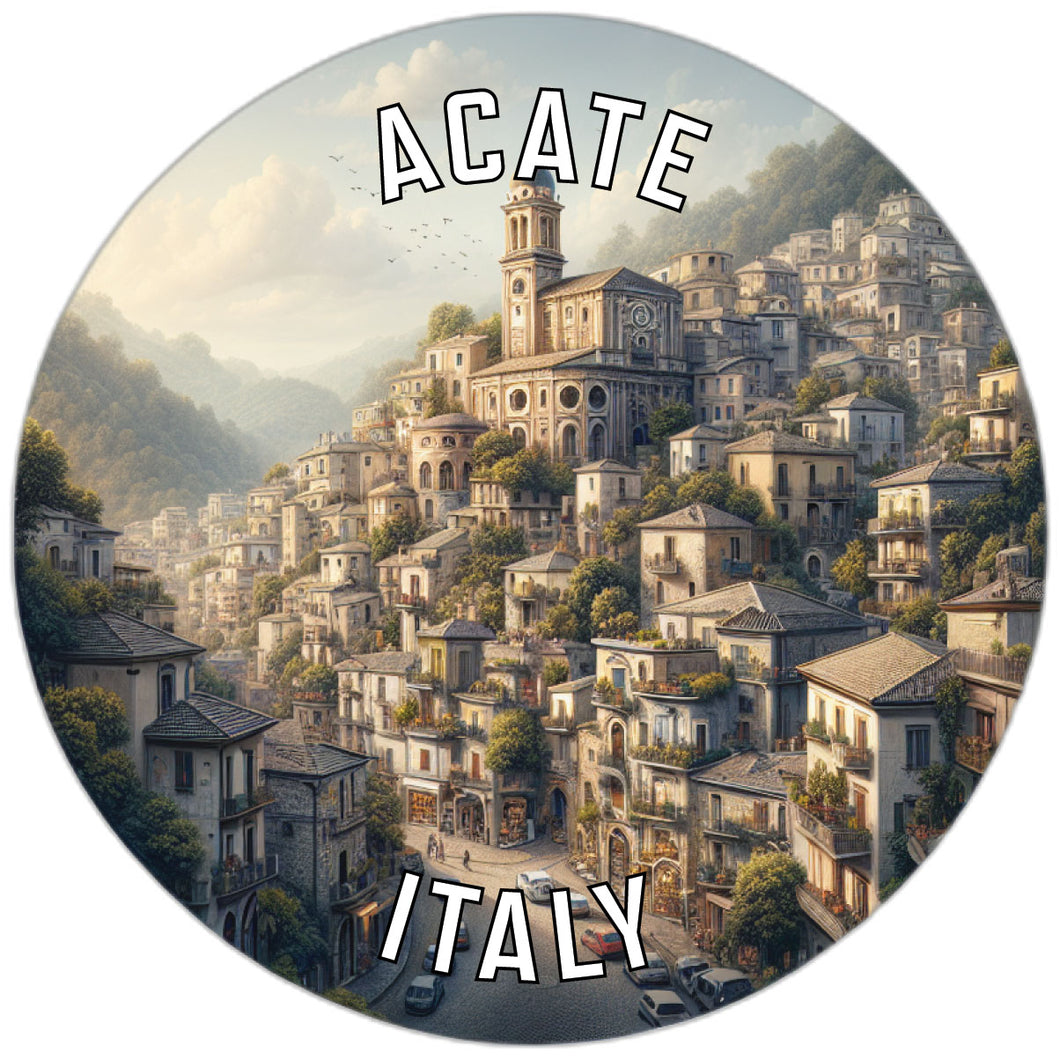 Acate Italy Souvenir Vinyl Decal Sticker 2-Inch