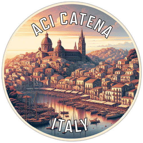 Aci Catena Italy Souvenir Vinyl Decal Sticker 2-Inch