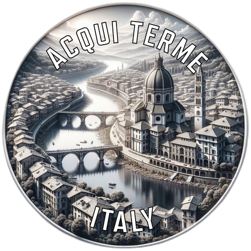 Acqui Terme Italy Souvenir Vinyl Decal Sticker 6-Inch