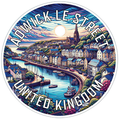 Adwick le Street United Kingdom Souvenir Die Cut Flat Magnet 2-Inch