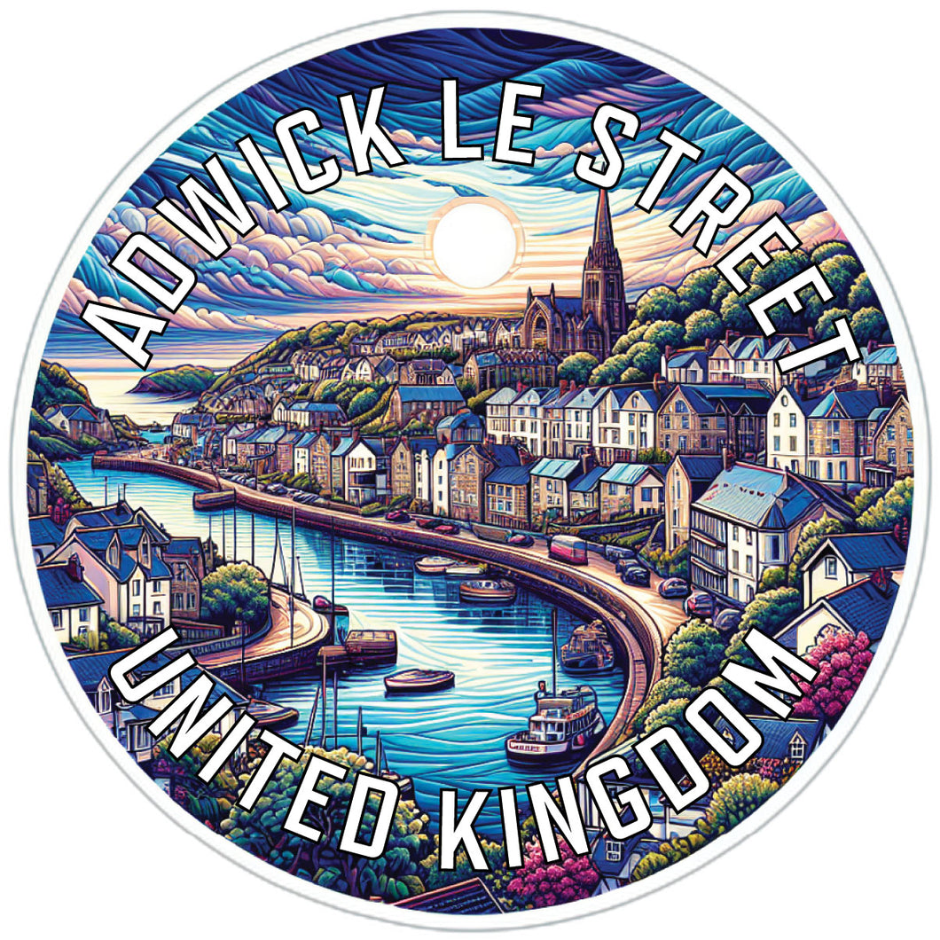 Adwick le Street United Kingdom Souvenir Die Cut Flat Magnet 2-Inch
