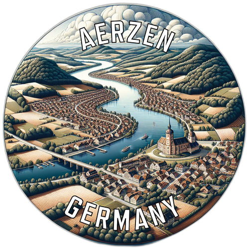Aerzen Germany Souvenir Vinyl Decal Sticker 2-Inch