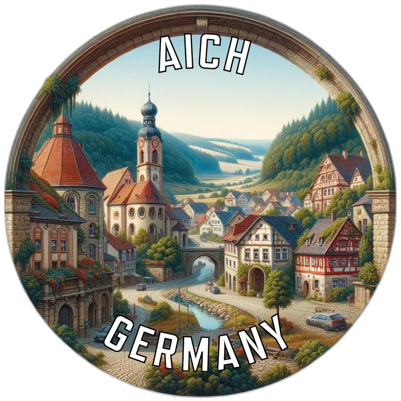 Aich Germany Souvenir Vinyl Decal Sticker 2-Inch