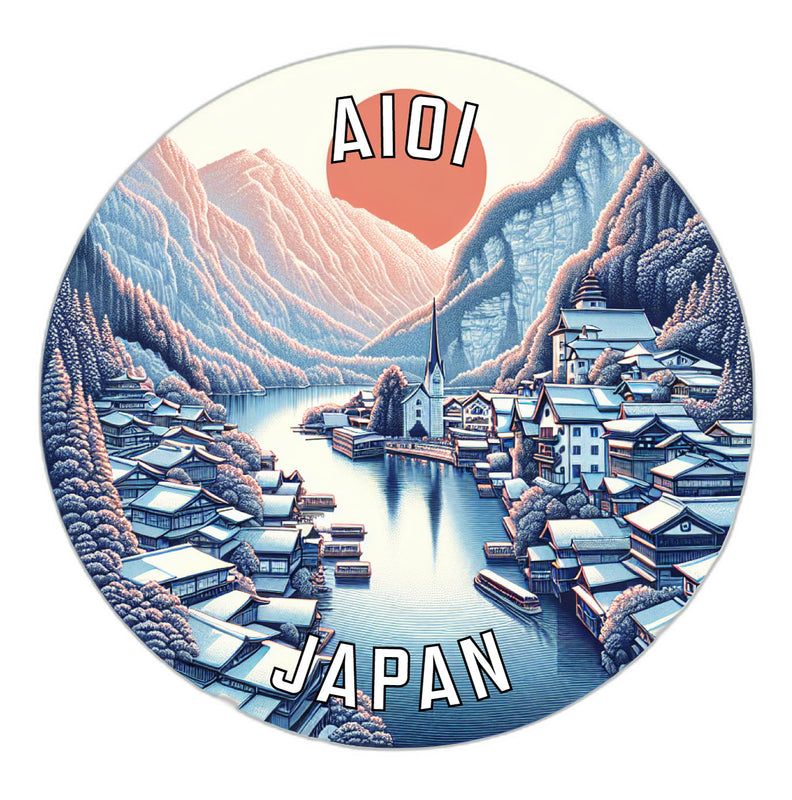 Aioi Japan Souvenir Vinyl Decal Sticker 6-Inch
