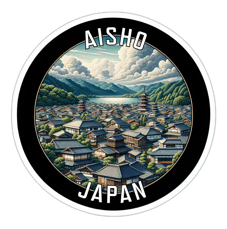 Aisho Japan Souvenir Vinyl Decal Sticker 6-Inch