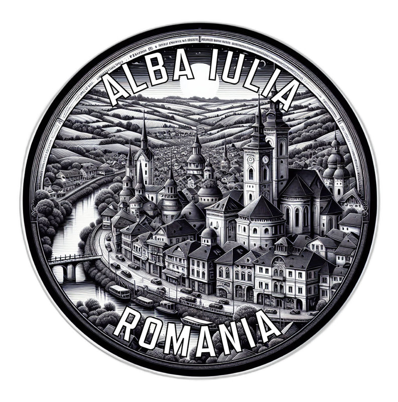 Alba Iulia Romania Souvenir Vinyl Decal Sticker 3-Inch