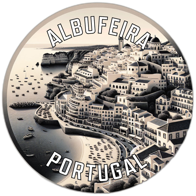 Albufeira Portugal Souvenir Die Cut Flat Magnet 2-Inch
