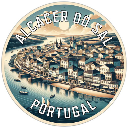 Alcacer do Sal Portugal Souvenir Die Cut Flat Magnet 2-Inch