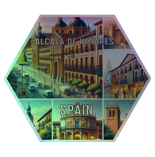 Alcala de Henares Spain Souvenir Vinyl Decal Sticker 2-Inch