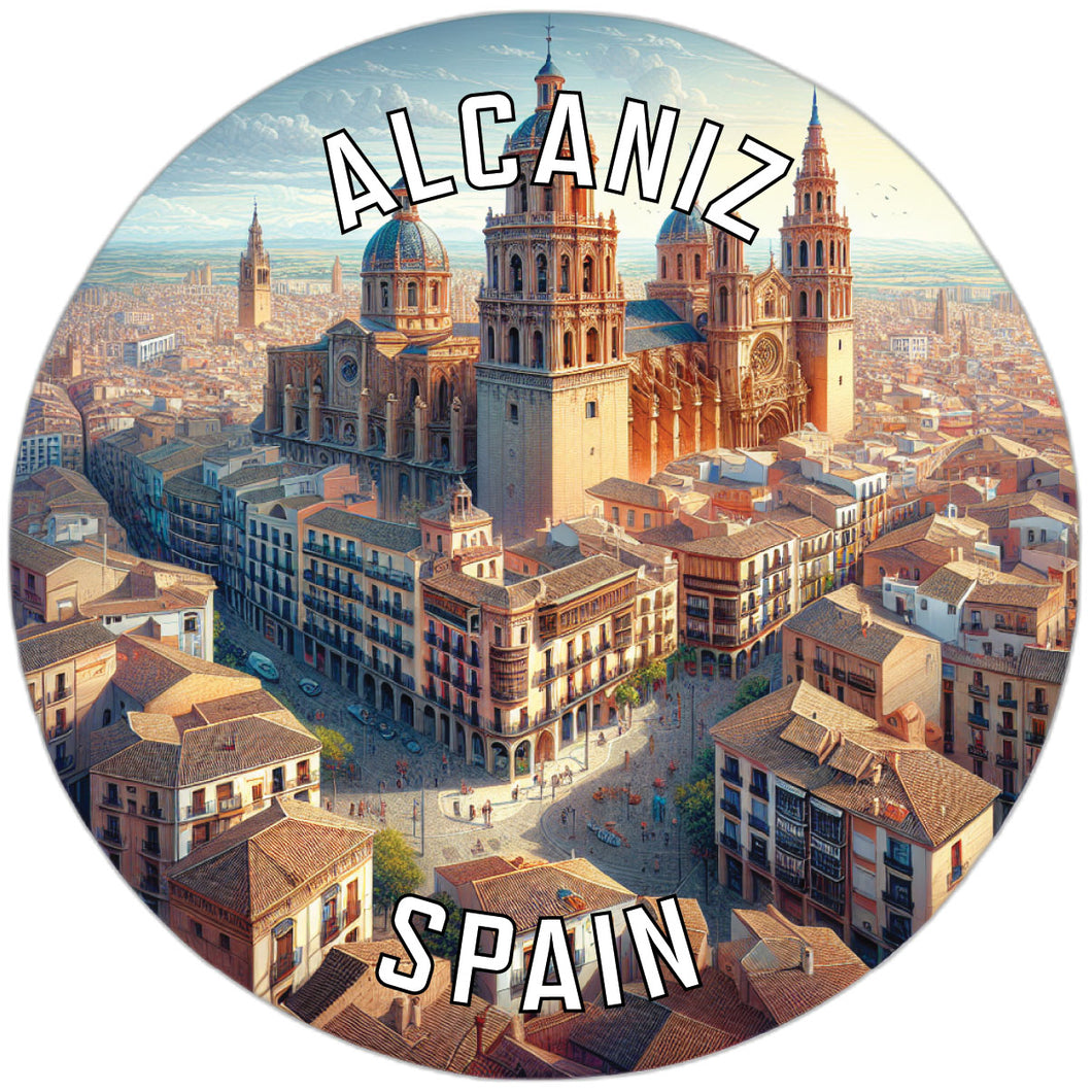Alcaniz Spain Souvenir Vinyl Decal Sticker 2-Inch