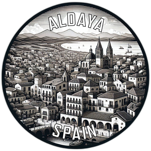 Aldaya Spain Souvenir Vinyl Decal Sticker 2-Inch