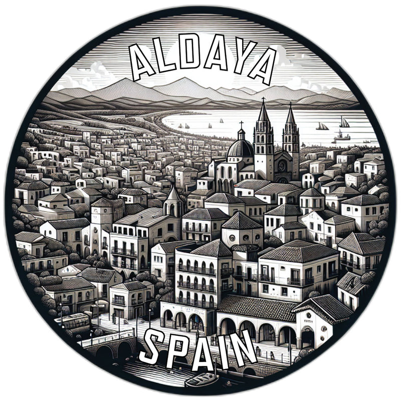 Aldaya Spain Souvenir Vinyl Decal Sticker 2-Inch