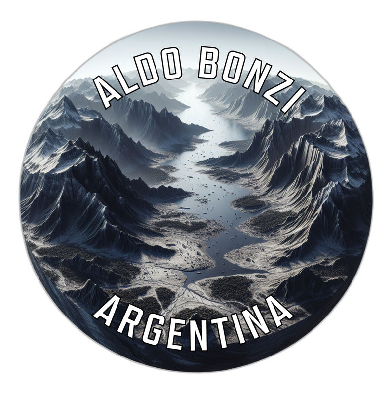 Aldo Bonzi Argentina Souvenir Die Cut Flat Magnet 2-Inch