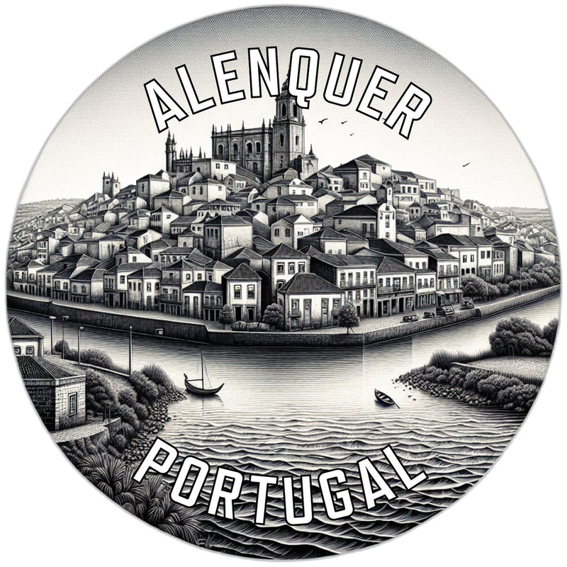 Alenquer Portugal Souvenir Die Cut Flat Magnet 2-Inch