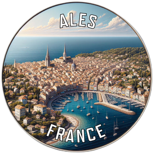 Ales France Souvenir Vinyl Decal Sticker 2-Inch
