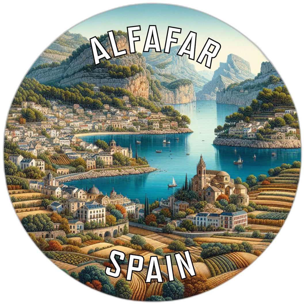 Alfafar Spain Souvenir Vinyl Decal Sticker 6-Inch