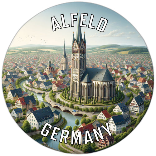 Alfeld Germany Souvenir Vinyl Decal Sticker 2-Inch