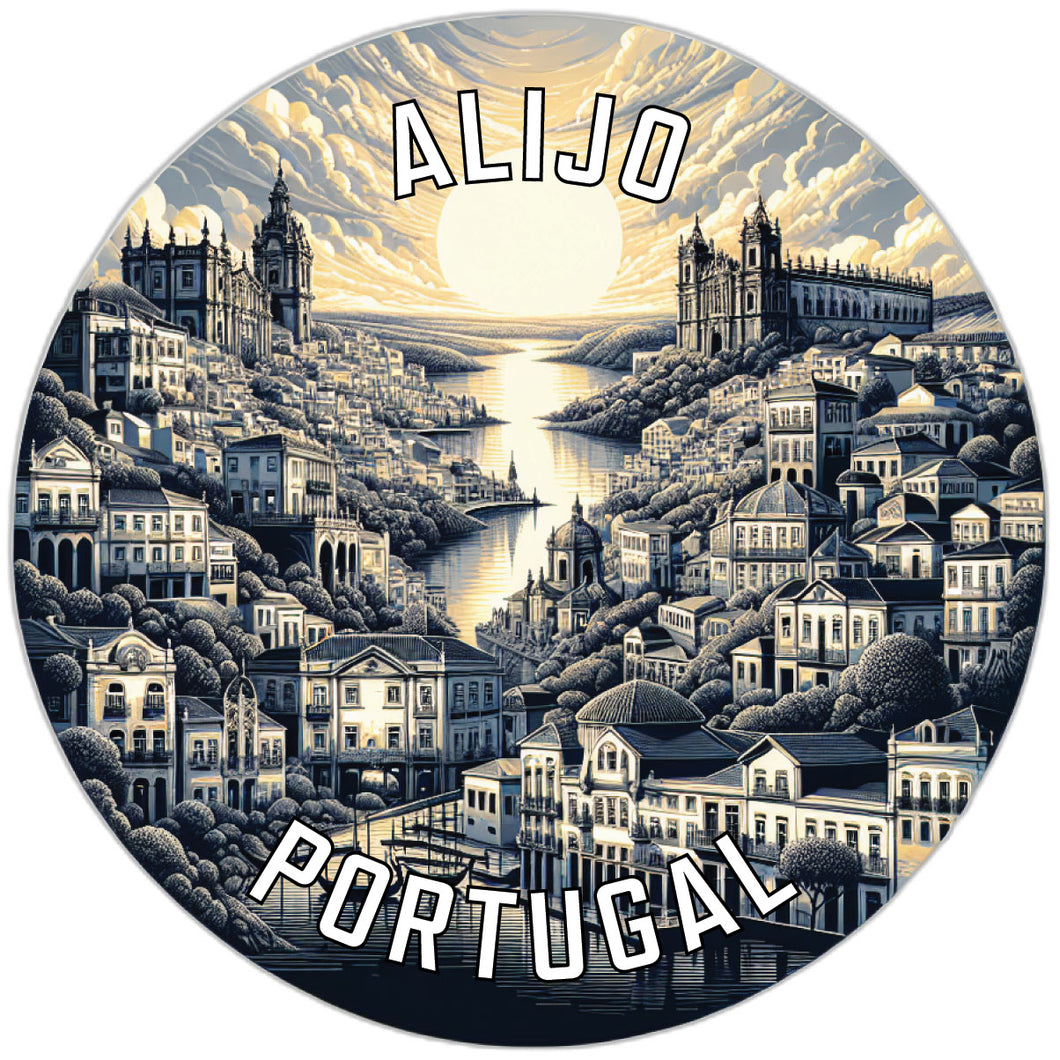 Alijo Portugal Souvenir Die Cut Flat Magnet 2-Inch
