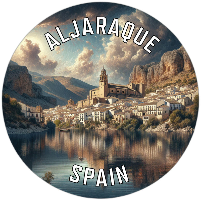 Aljaraque Spain Souvenir Die Cut Flat Magnet 2-Inch