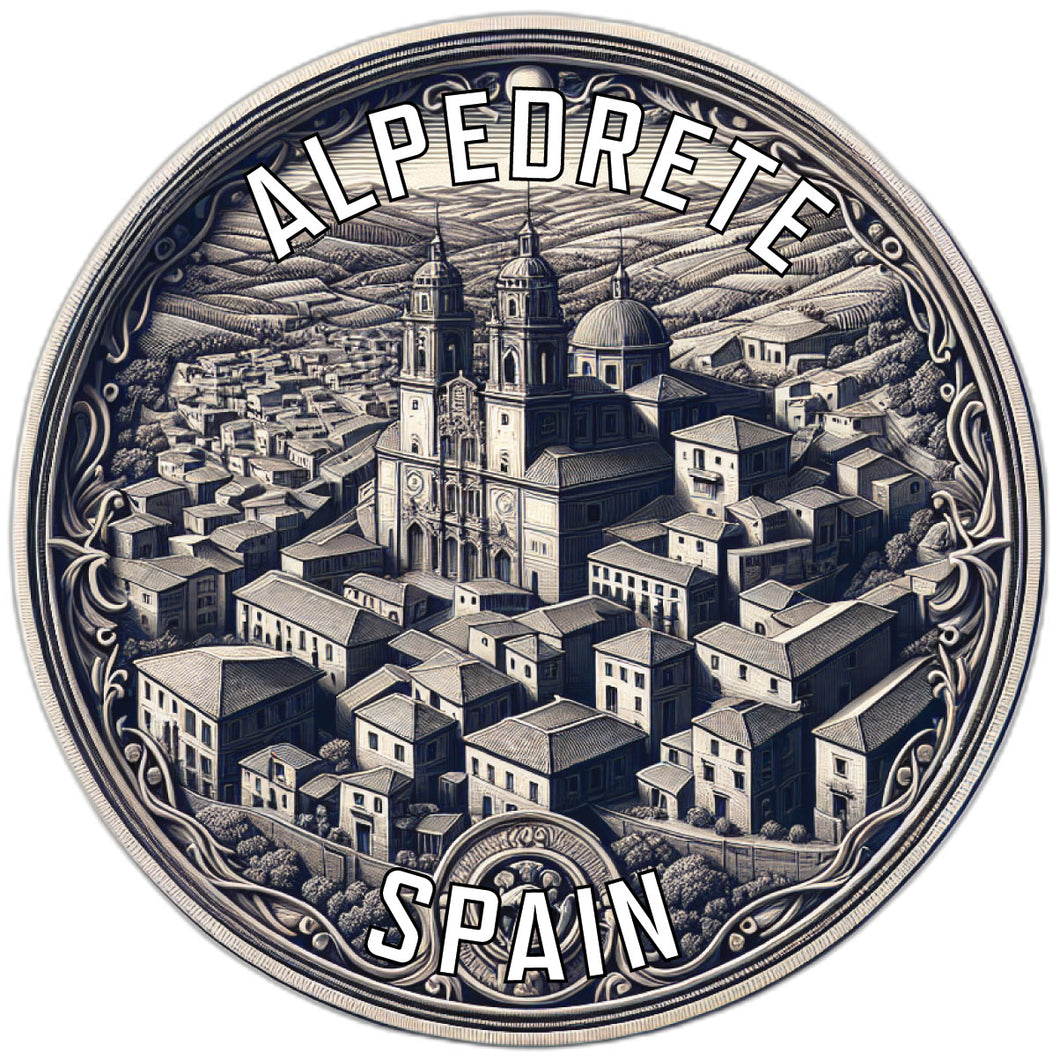 Alpedrete Spain Souvenir Vinyl Decal Sticker 3-Inch