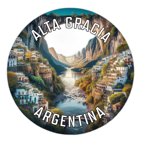 Alta Gracia Argentina Souvenir Vinyl Decal Sticker 6-Inch