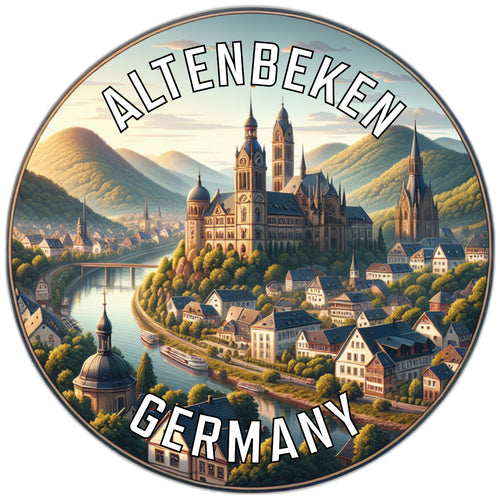 Altenbeken Germany Souvenir Vinyl Decal Sticker 6-Inch
