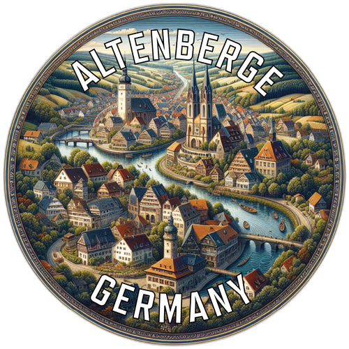 Altenberge Germany Souvenir Vinyl Decal Sticker 6-Inch