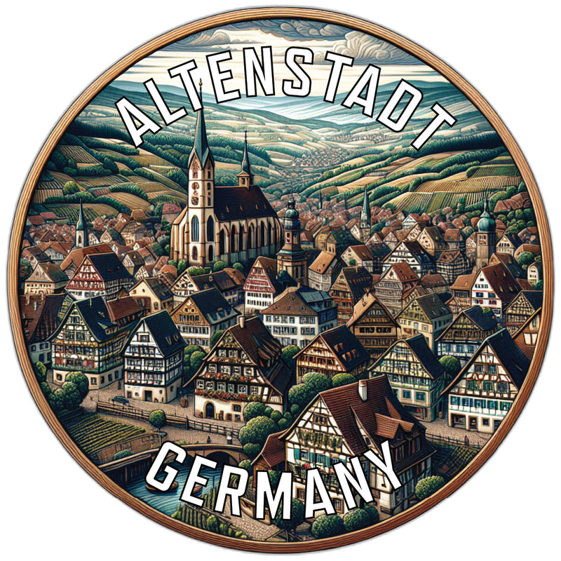Altenstadt Germany Souvenir Vinyl Decal Sticker 2-Inch