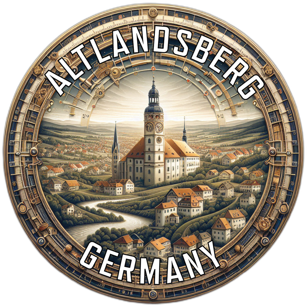 Altlandsberg Germany Souvenir Vinyl Decal Sticker 2-Inch